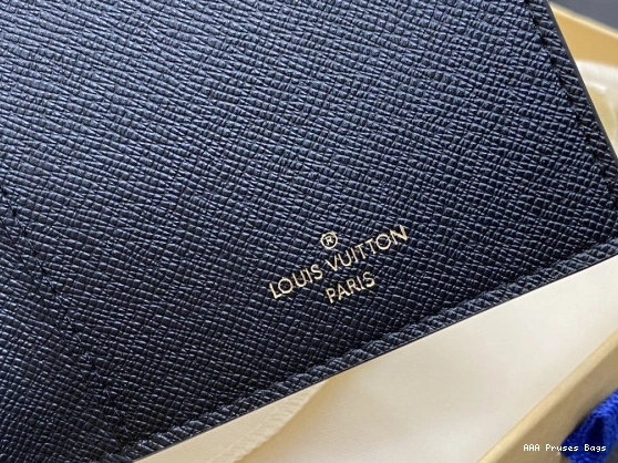 AAA Pruses Bags COVER-10*14*2.5CM PASSPORT Vuitton Louis 0719